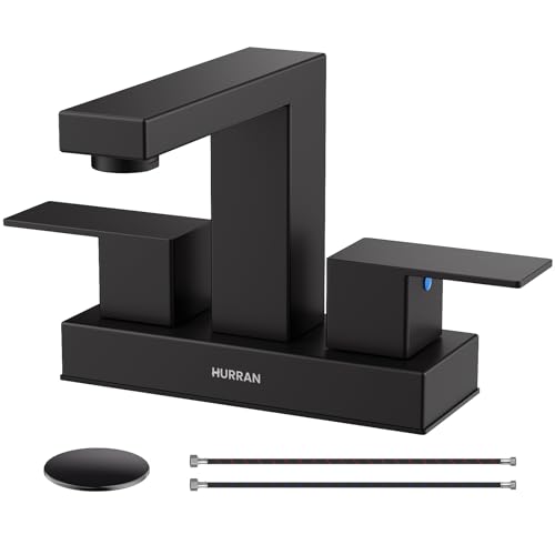 Matte Black Bathroom Sink Faucet
