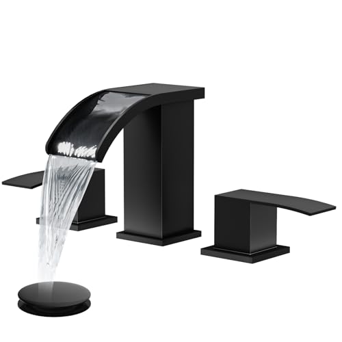 gotonovo 8 inch Widespread Waterfall Faucet