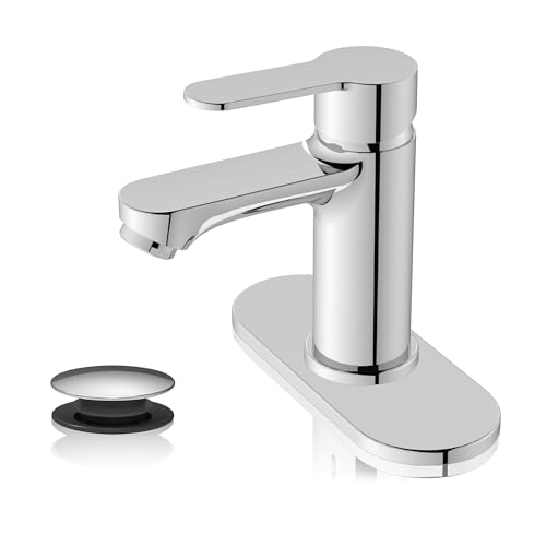 BELZ Chrome Bathroom Faucet Lead-Free