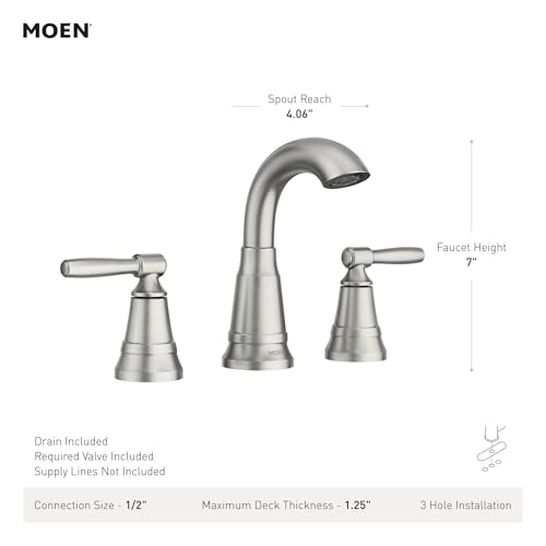 Moen Halle Spot Resist Brushed view 2