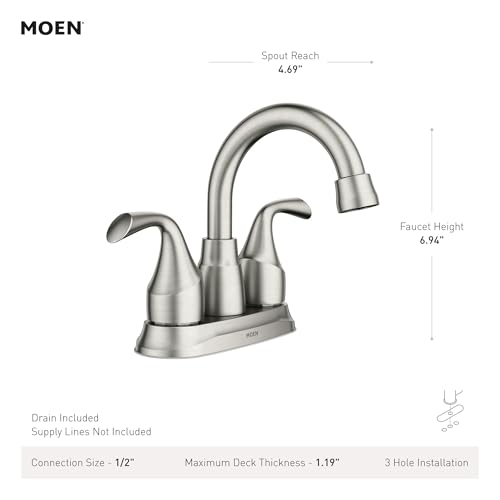 Moen Idora Spot Resist Brushed view 2