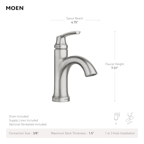 Moen Wellton Spot Resist Brushed view 3