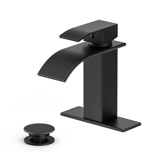Ryuwanku Bathroom Faucet Matte Black