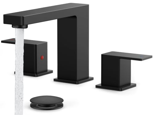 FORIOUS Black Bathroom Faucet 3