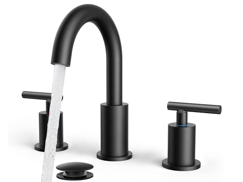 FORIOUS Black Bathroom Faucet 3