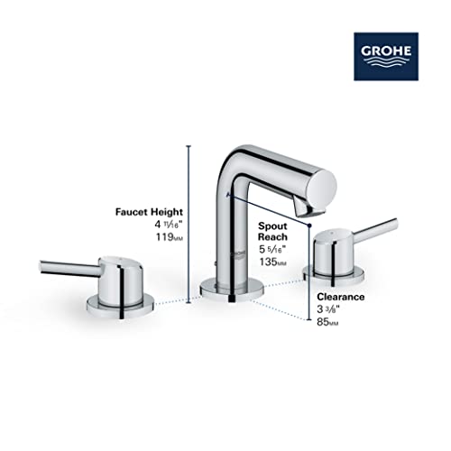 GROHE 20572GN1 Concetto 8-inch Widespread view 5