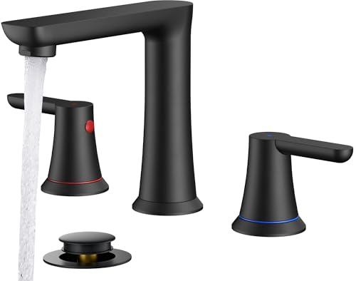FORIOUS Black Bathroom Faucet 3