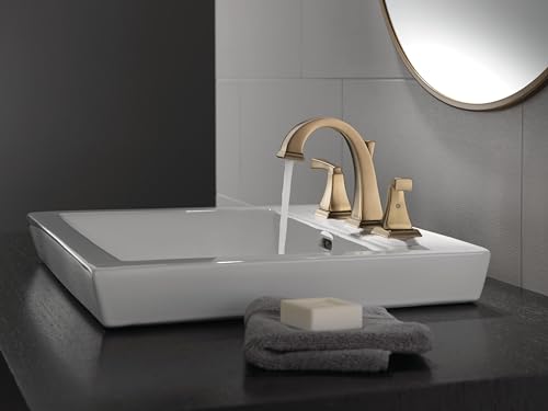 Delta Dryden Brushed Gold Bathroom view 2
