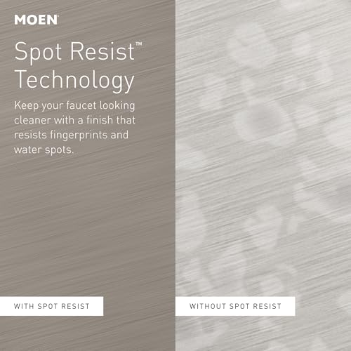 Moen Halle Spot Resist Brushed view 3
