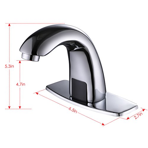 Charmingwater Touchless Bathroom Sink Faucet view 5