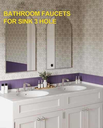 Homevacious Brushed Nickel Waterfall Bathroom view 4