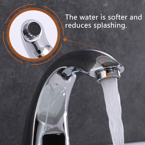 Derpras Touchless Bathroom Faucet with view 2