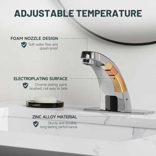 Touchless Bathroom Sink Faucet Greenspring view 4