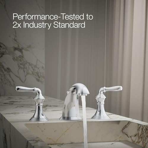 KOHLER K-394-4-CP Devonshire® Widespread Bathroom view 3