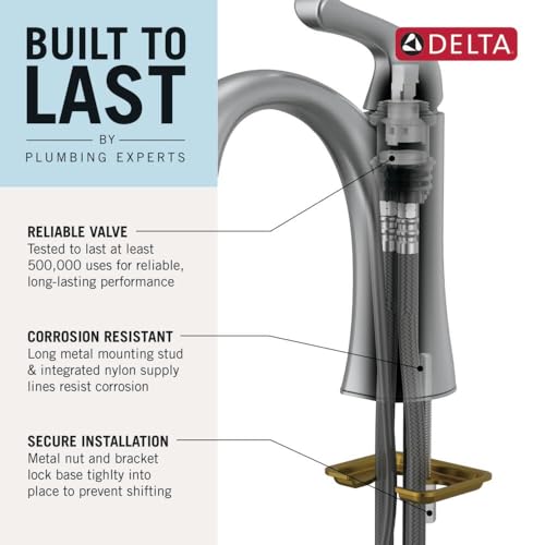 Delta Arvo Brushed Nickel Bathroom view 4