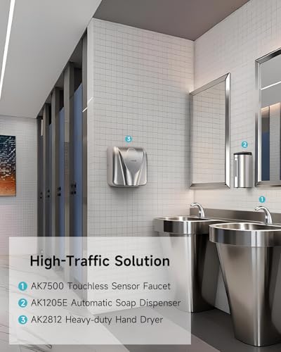 AIKE Touchless Bathroom Faucet for view 5
