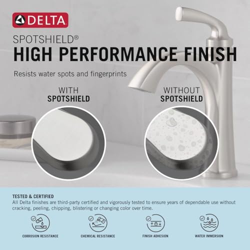 Delta Arvo Brushed Nickel Bathroom view 3