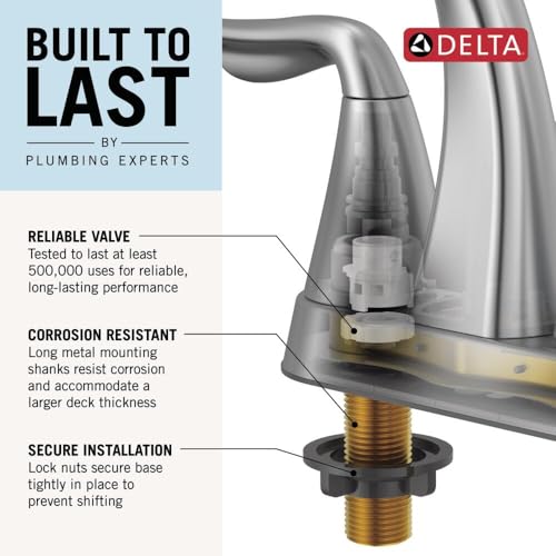 Delta Arvo Centerset Bathroom Faucet view 4