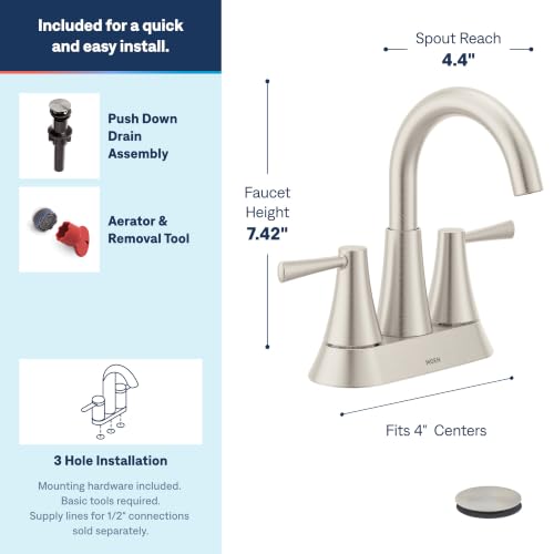 Moen Ronan Spot Resist Brushed view 3