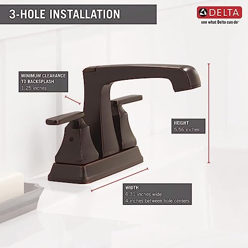 Delta Faucet Ashlyn Centerset Bathroom view 4