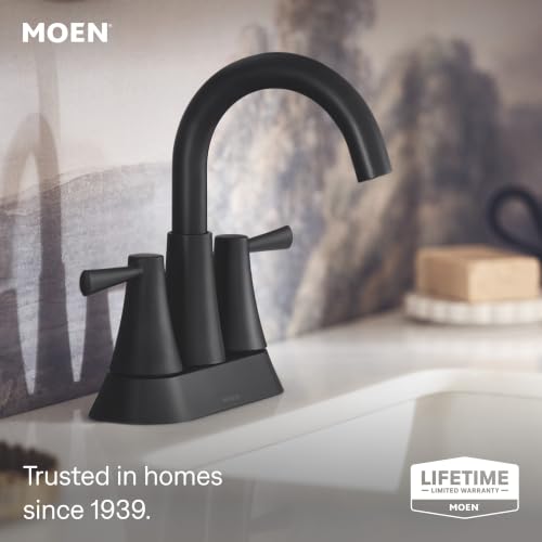Moen Ronan Matte Black Two-Handle view 2