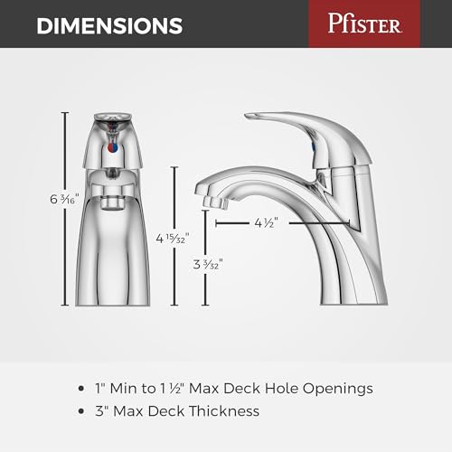 Pfister Parisa Single Handle Bathroom view 3