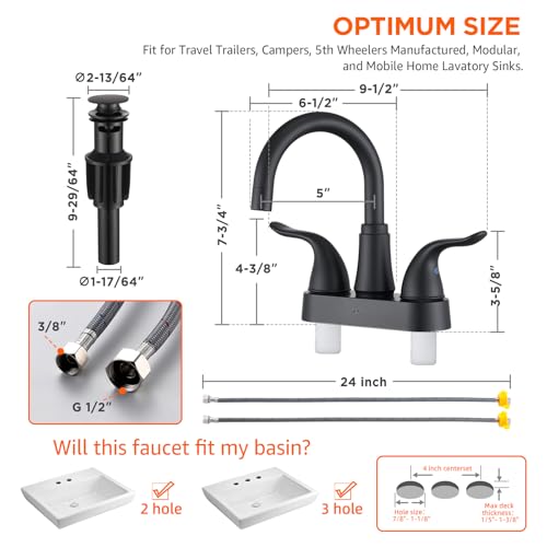 KPW Bathroom Sink Faucet 2 view 2