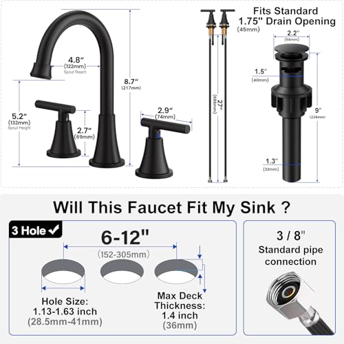 Bathroom Faucets for Sink 3 view 5