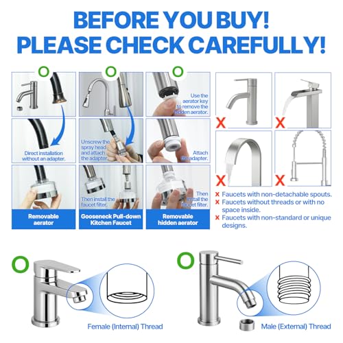 Atojet Cleansing Washbasin Faucet Filter view 2
