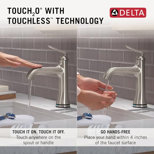 Delta Bonacci Touchless Bathroom Faucet view 3